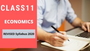 AHSEC Class 11 Economics latest syllabus 2020
